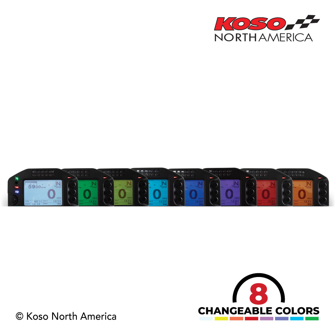 Koso RS-2 strumento multifunzione con data logger
