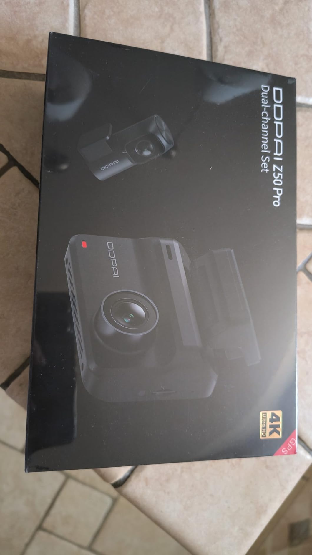 DDPAI Z50 Pro dash cam auto 4K+1080P con 128GB