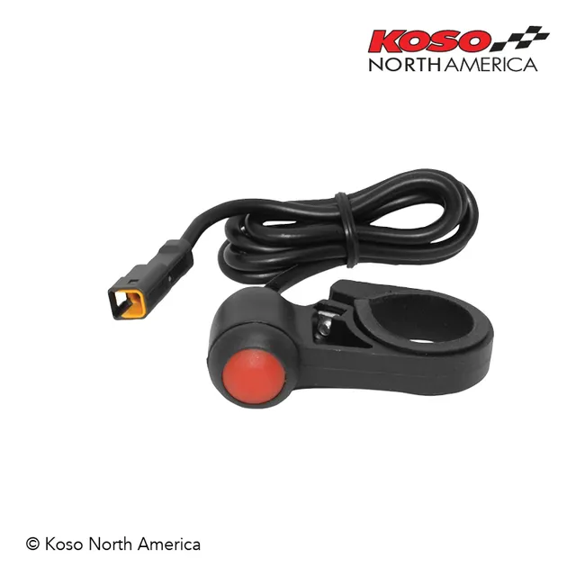 Koso EX-02 interruttore esterno a pollice manubrio