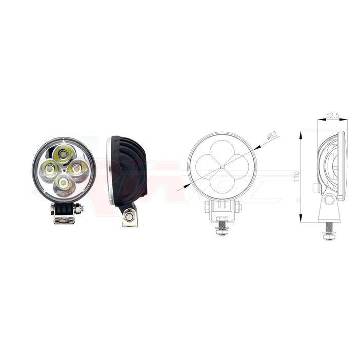 RIATEC MOD2512 faretto LED