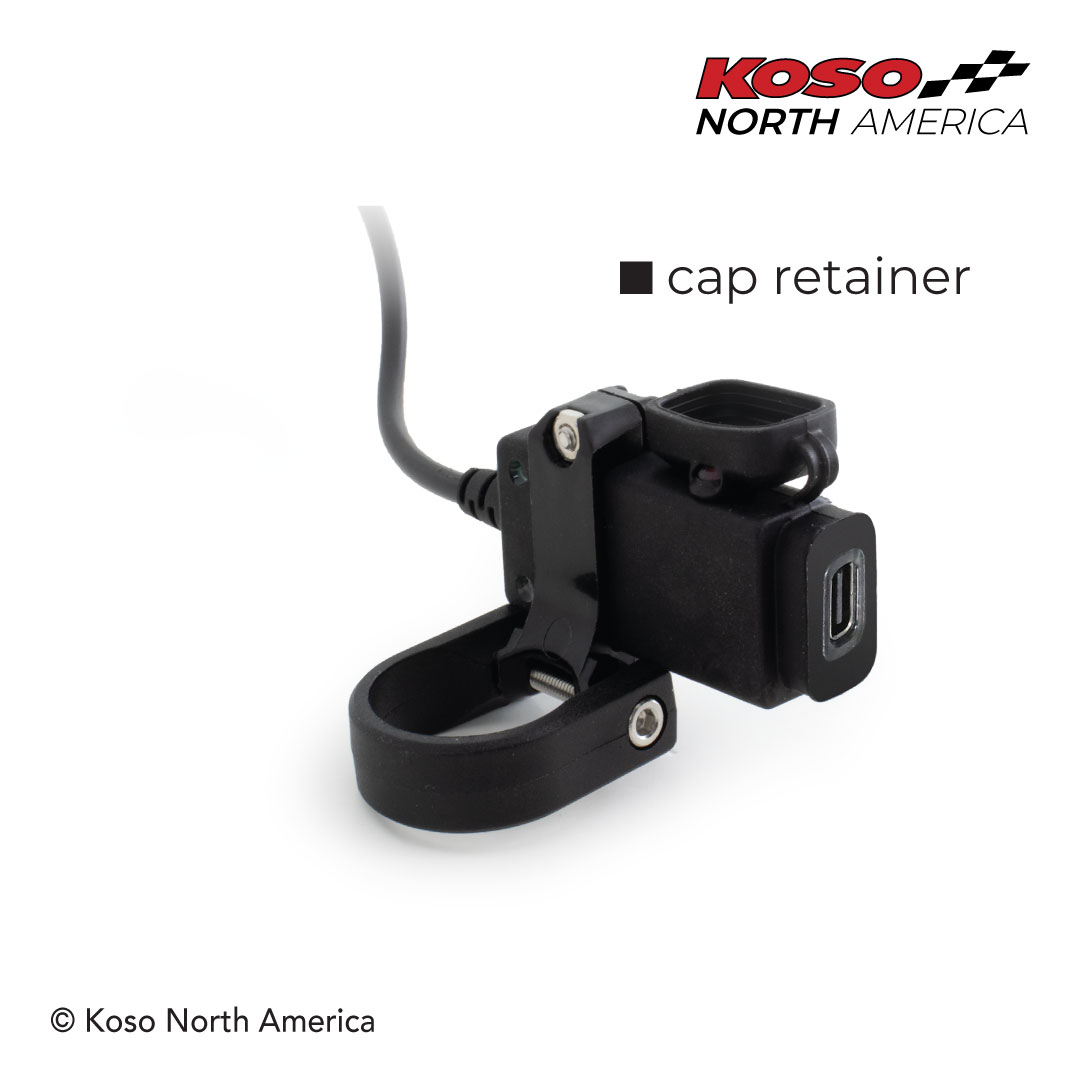 Koso Adattatore USB-C presa USB moto 12V ricarica rapida