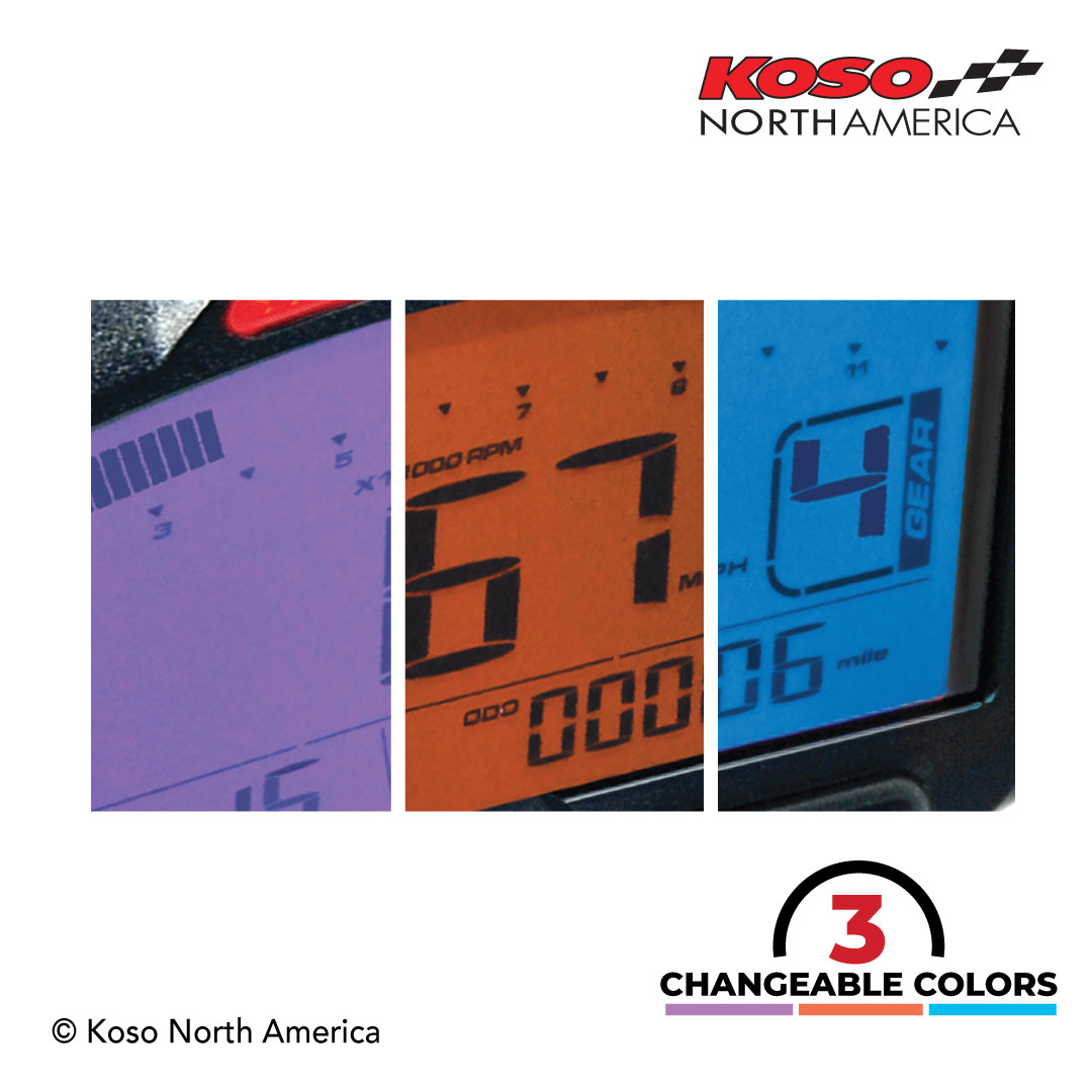 Koso DB-03R contachilometri multifunzione per Honda Grom
