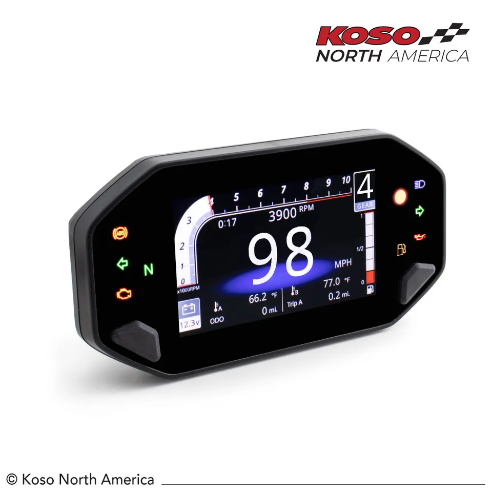 Koso RX-4 contachilometri TFT Bluetooth universale