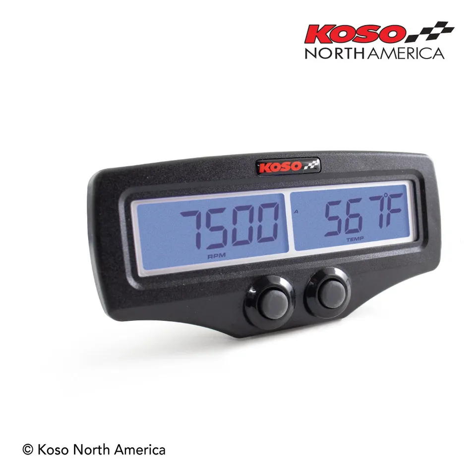 Koso EGT-02R strumento EGT temperatura e giri