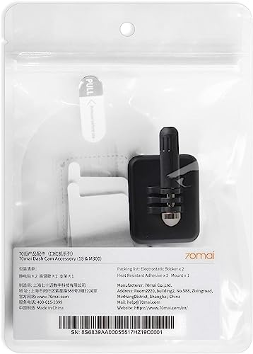 70mai M300 M310 accessori dash cam kit supporto adesivi