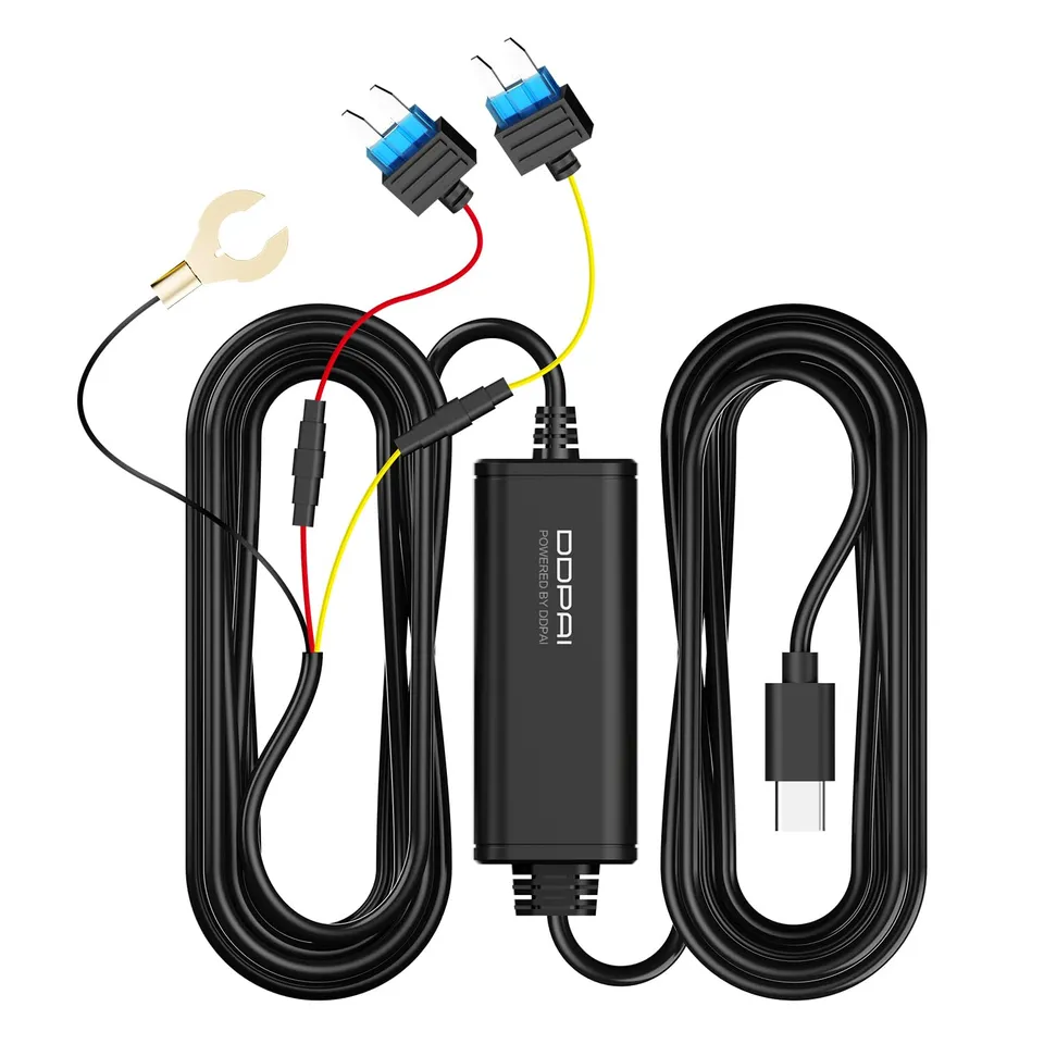 DDPAI kit cablaggio dash cam Type-C 3m parcheggio