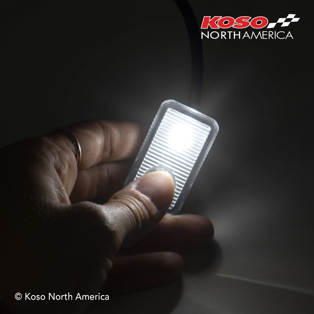 Koso luce abitacolo LED bianca verticale