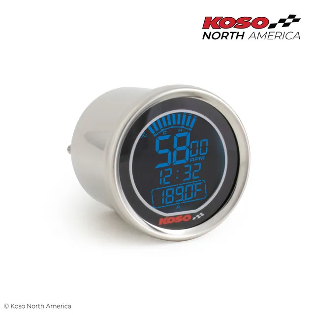 Koso DL Style contagiri universale LCD reverse nero