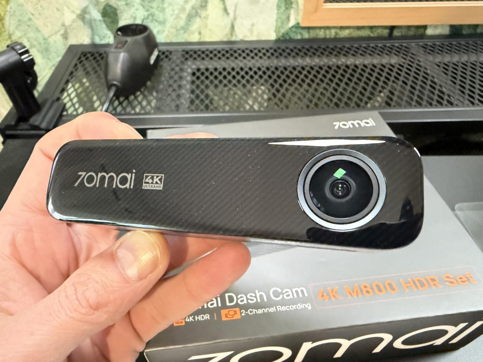 70mai M800 dash cam auto 4K anteriore posteriore 128GB