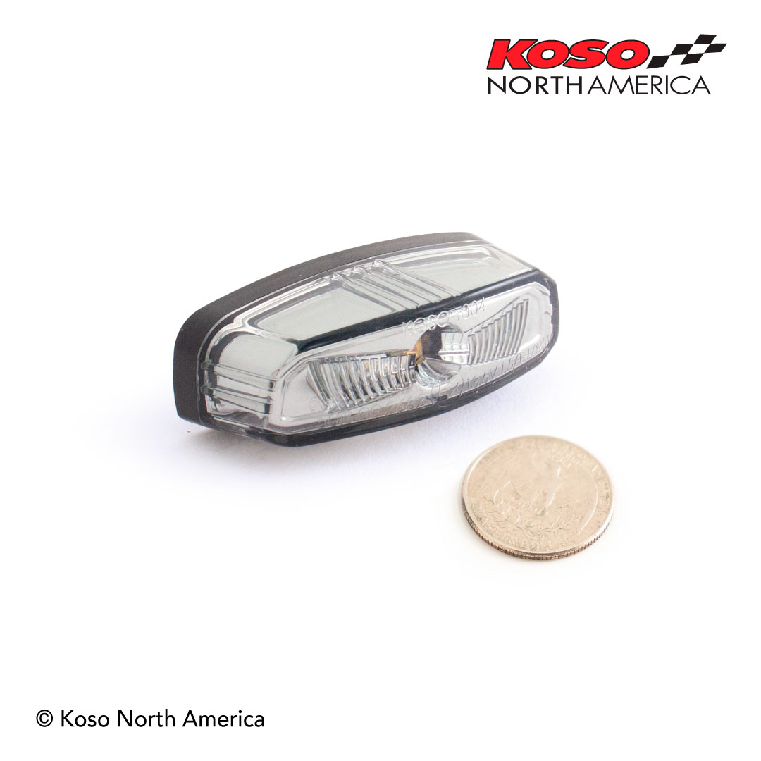 Koso Hawkeye fanalino posteriore LED fumé targa