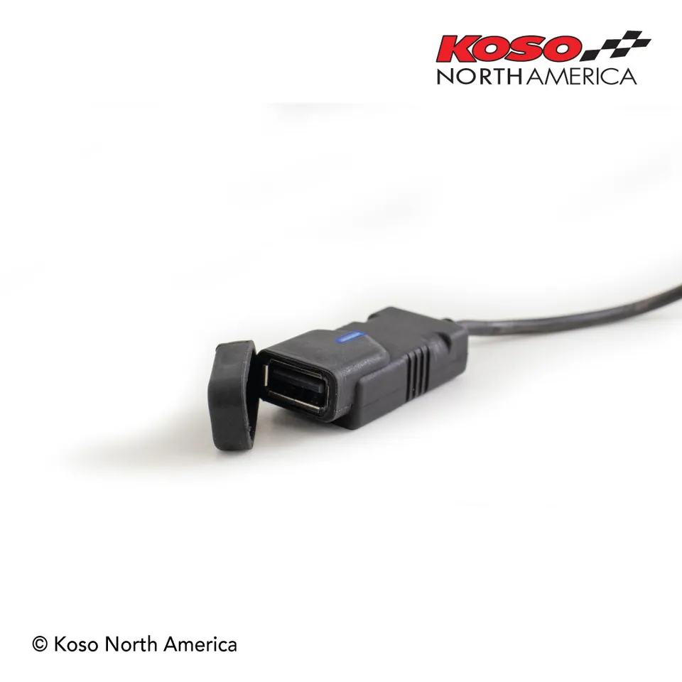 Koso USB Port Single presa USB moto universale 12V
