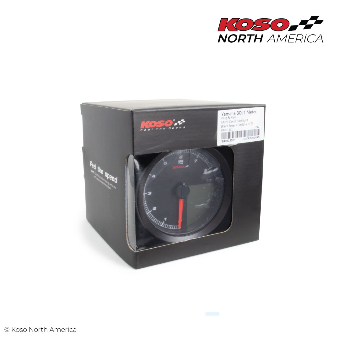 Koso TNT-B strumento multifunzione Yamaha Bolt nero