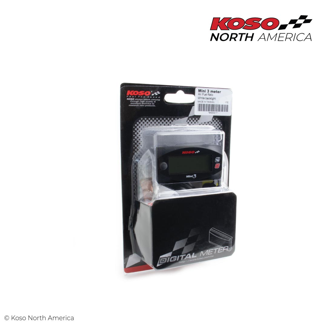 Koso Mini 3 misuratore aria benzina banda stretta