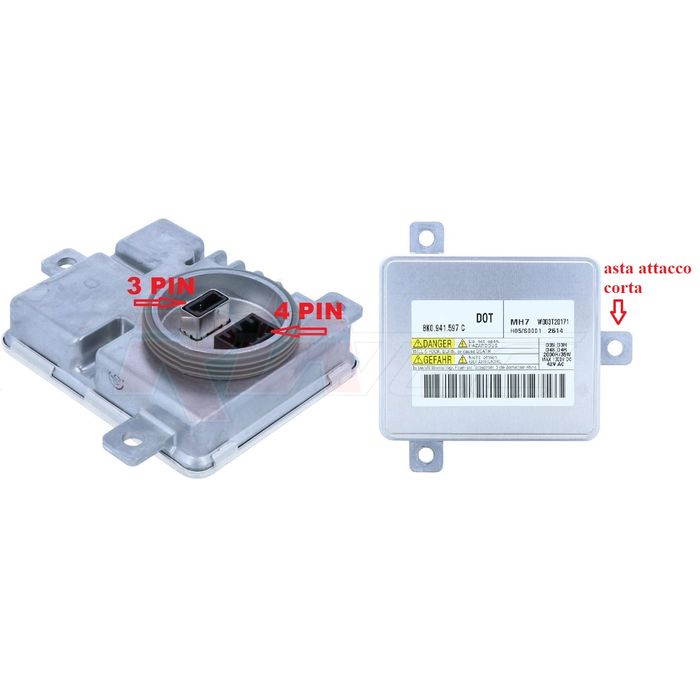 Riatec MOD8607 centralina xenon auto 12V