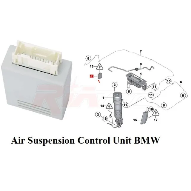 RIATEC MOD8861 Centralina Sospensioni Moto 12V