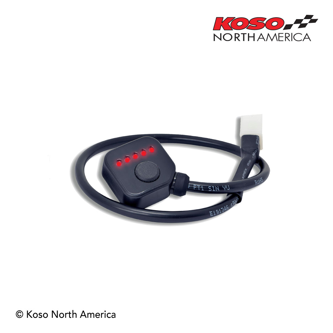 Koso Titan manopole riscaldate cromo per cruiser 12V