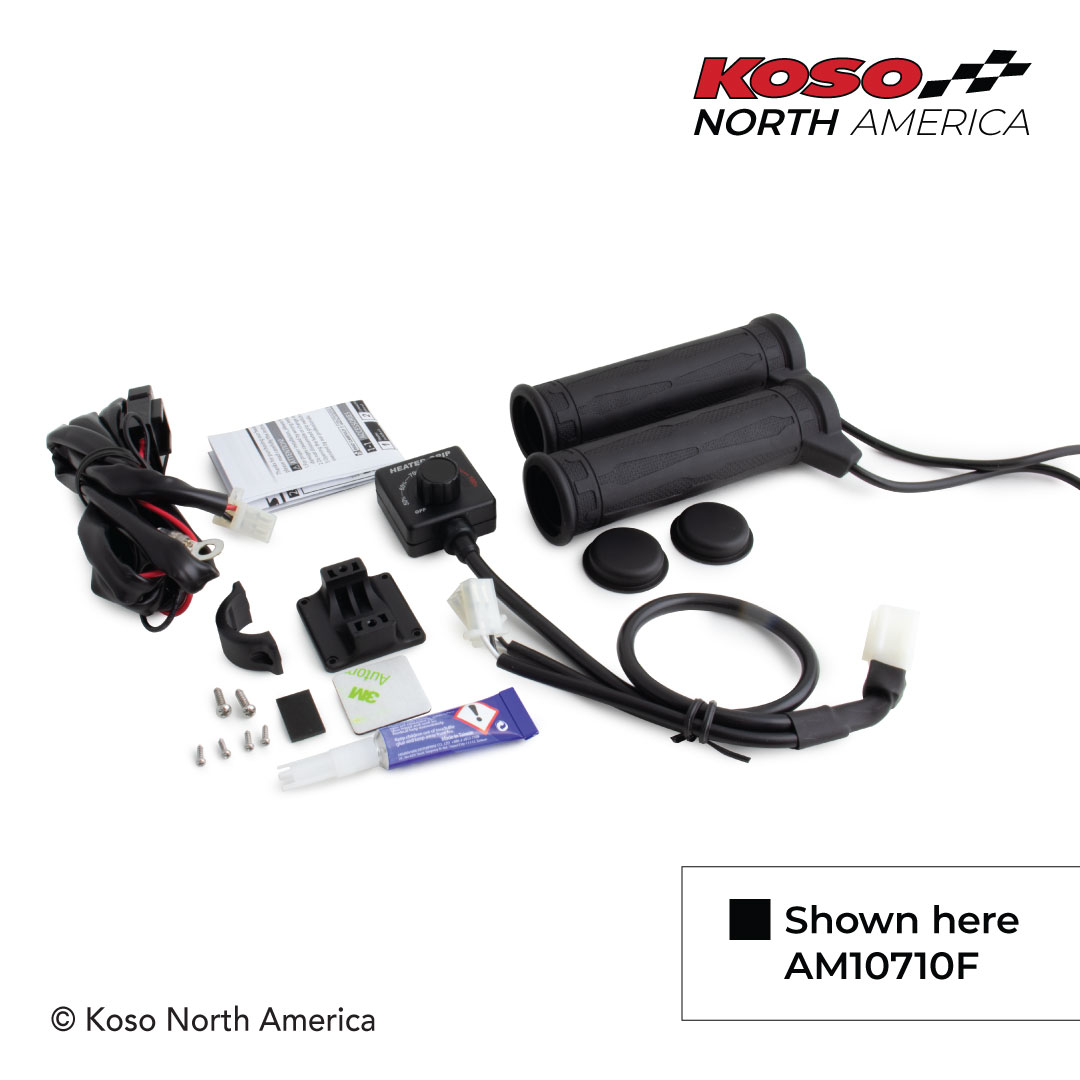 Koso Multi Adjustment manopole riscaldate acceleratore a pollice
