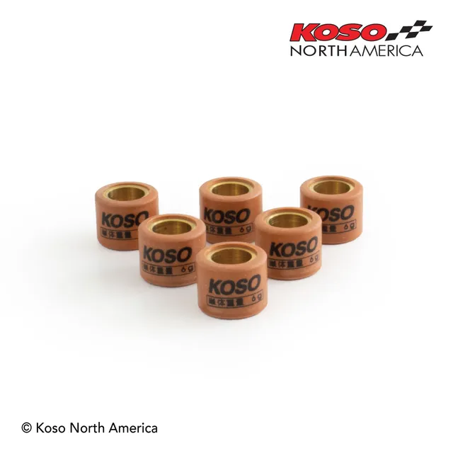Koso X-Power rulli variatore 50-90cc 6g 6 pezzi