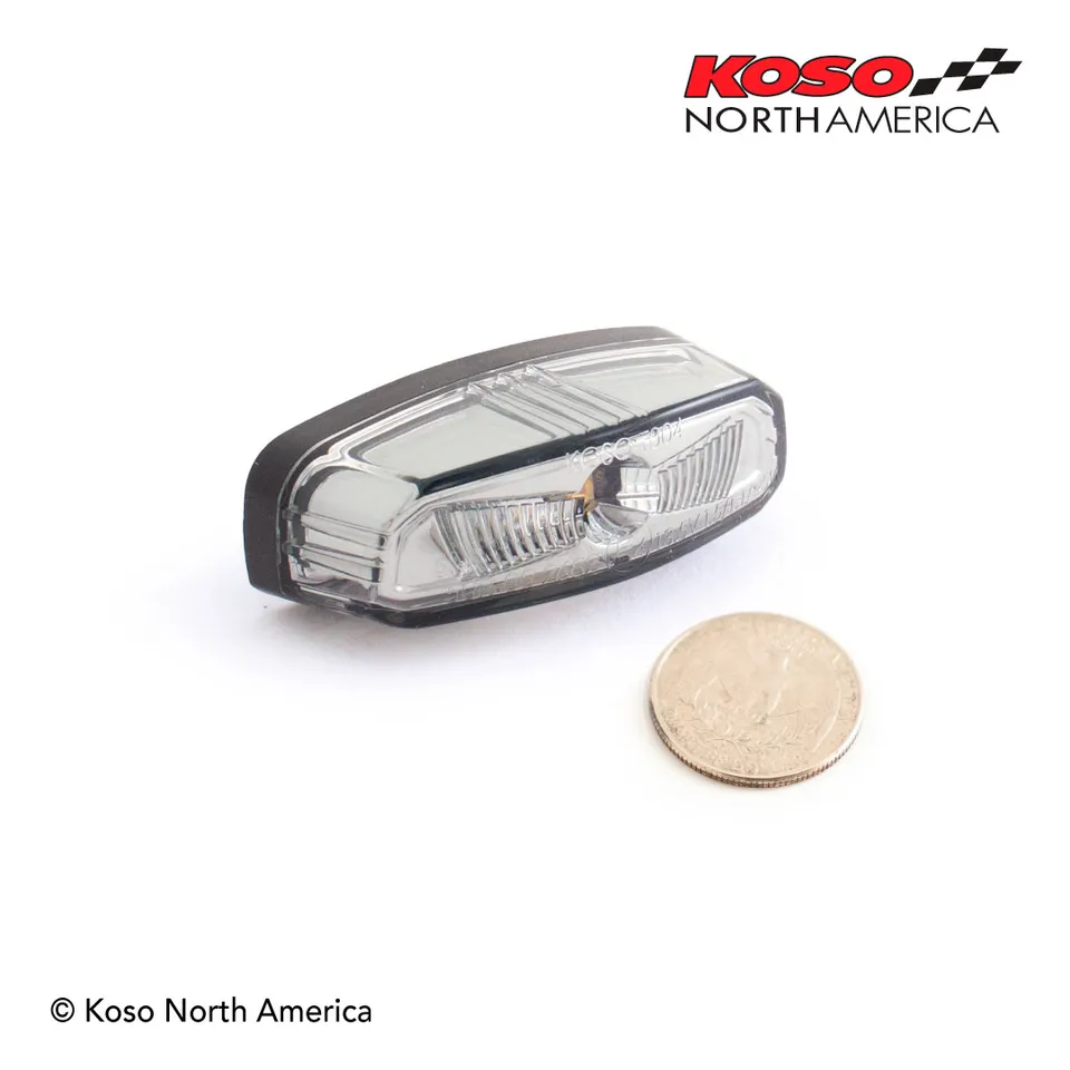 Koso Hawkeye fanalino posteriore LED fumé targa