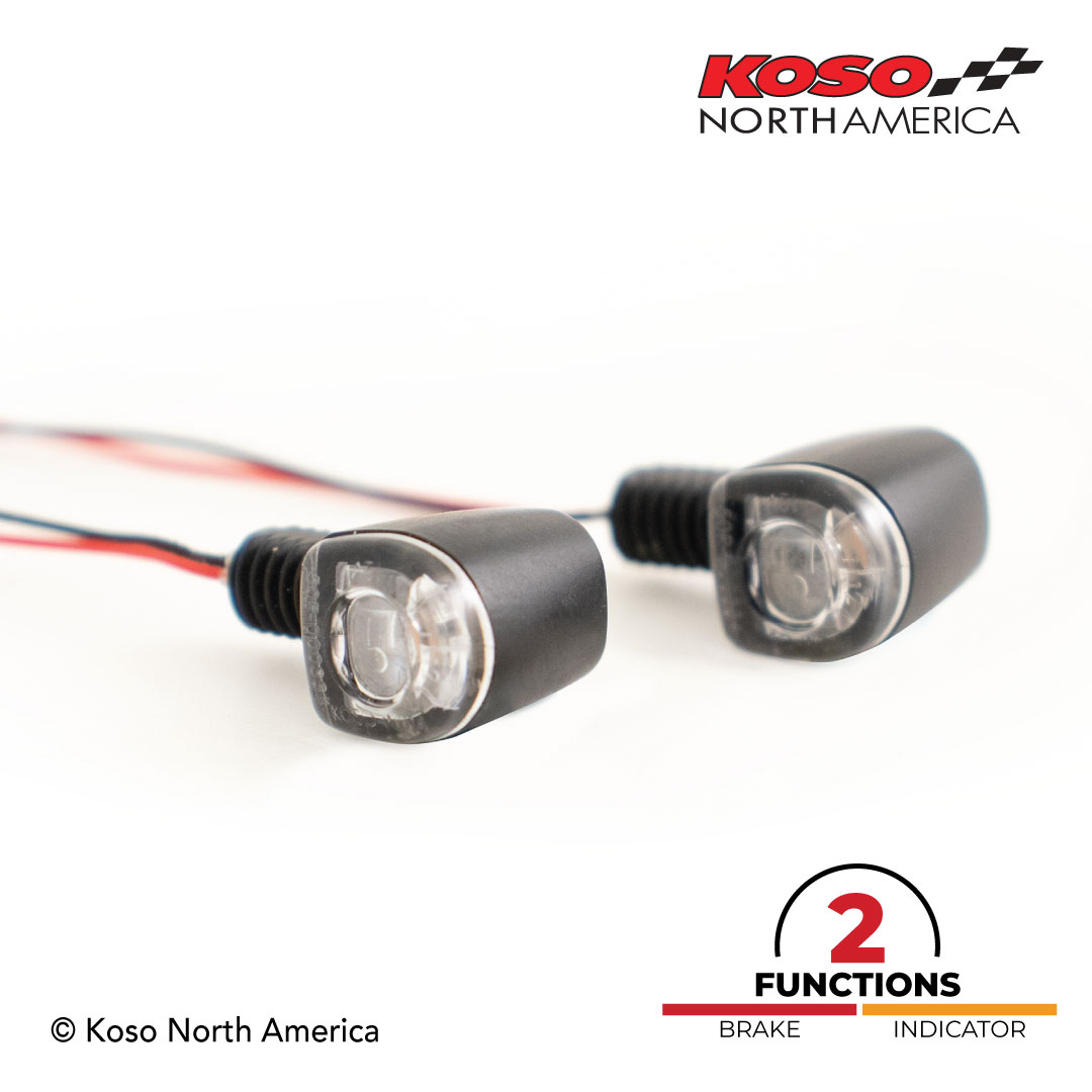 Koso Nano Luci LED Doppia Funzione Coppia M6
