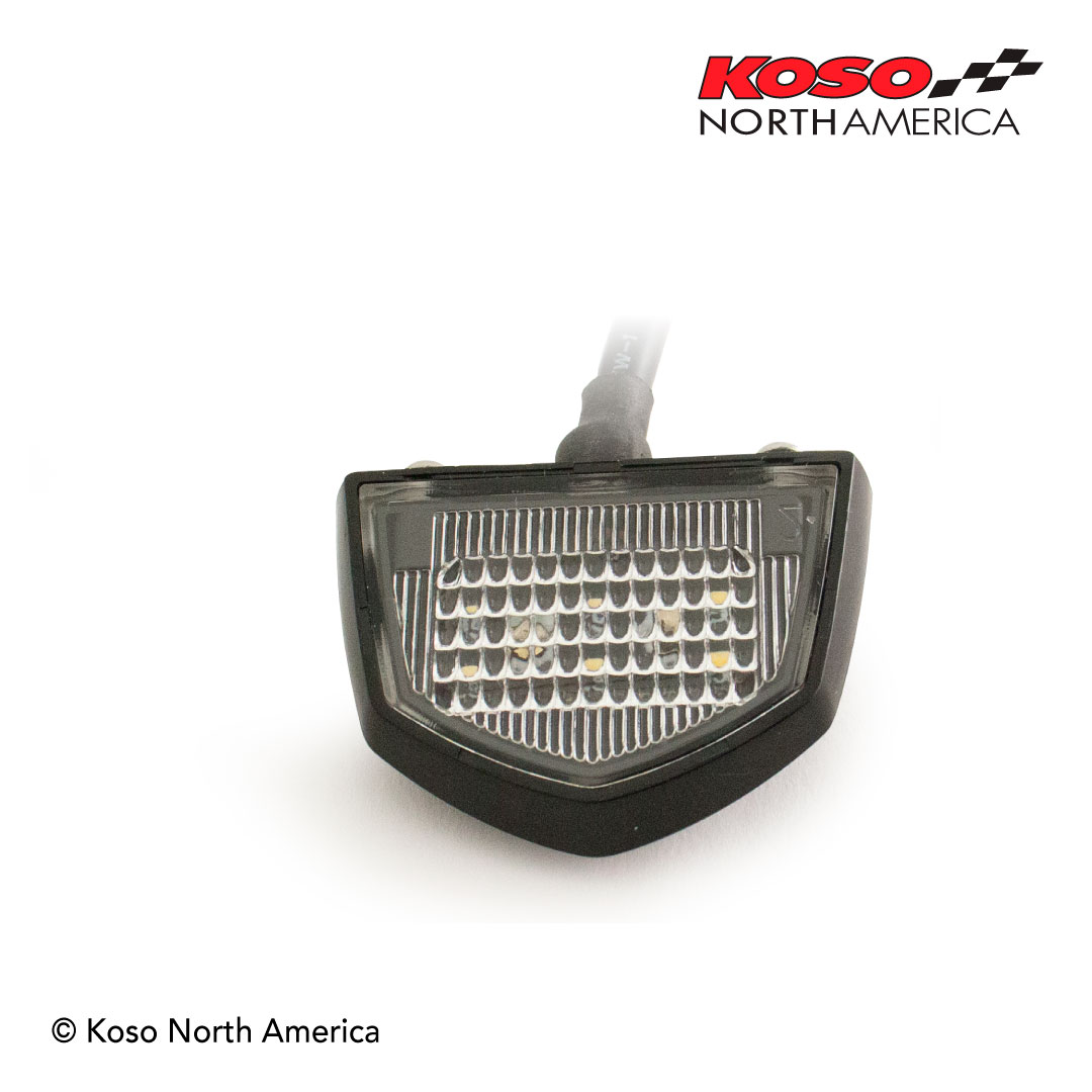 Koso Speed luce targa LED moto ultra luminosa DOT