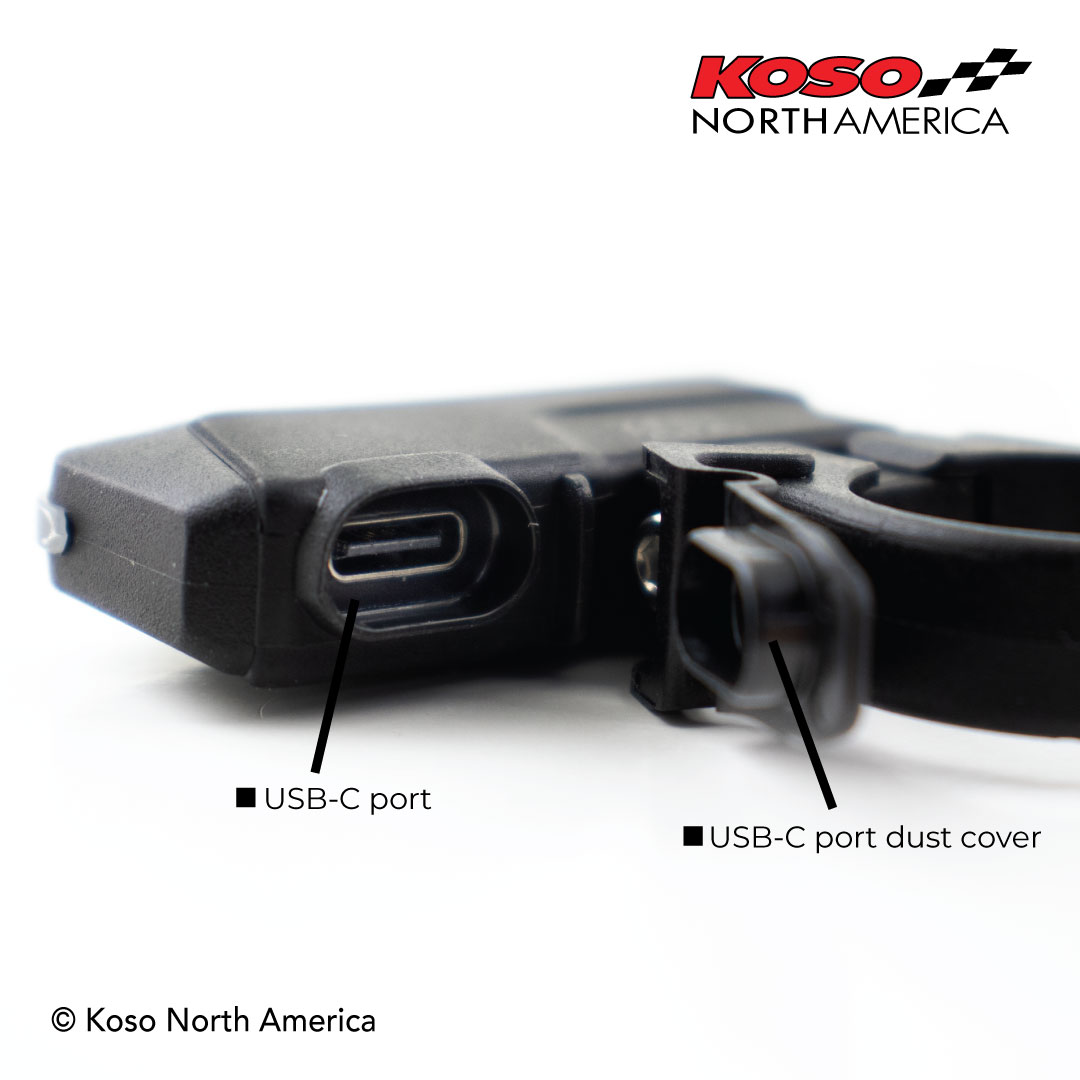 Koso Type C Charger caricatore USB moto USB-C