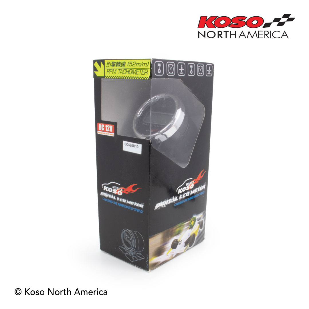 Koso contagiri 52mm auto display moderno