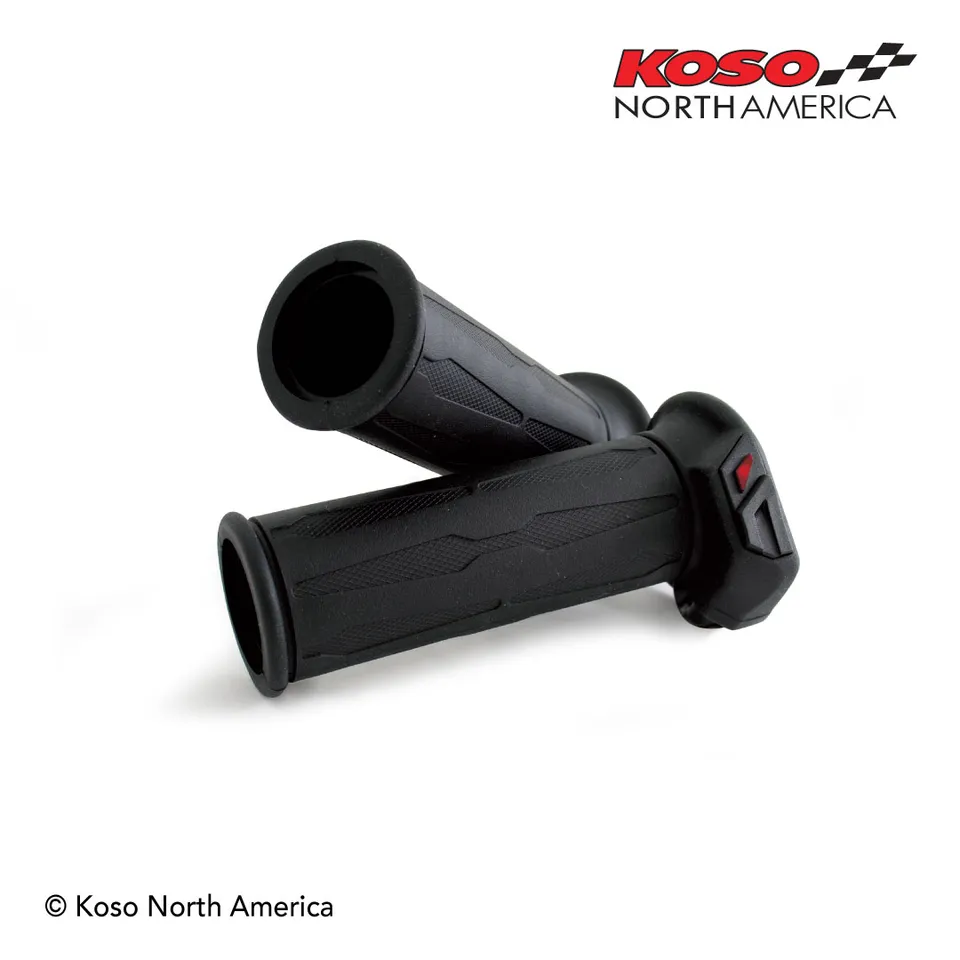 Koso Apollo manopole riscaldate 130 mm 5 livelli