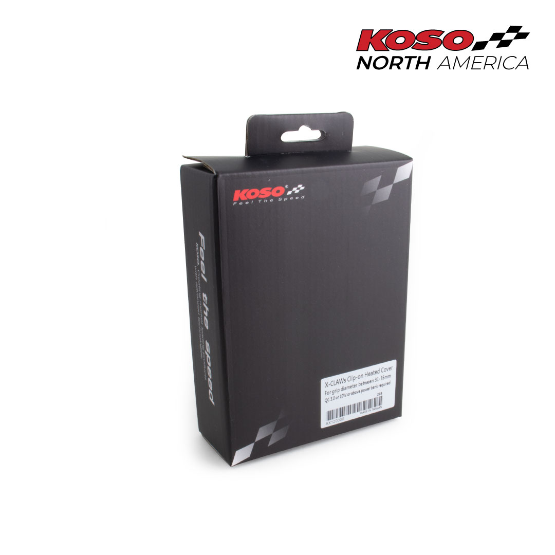 Koso X-Claws manopole riscaldate clip-on USB 5V