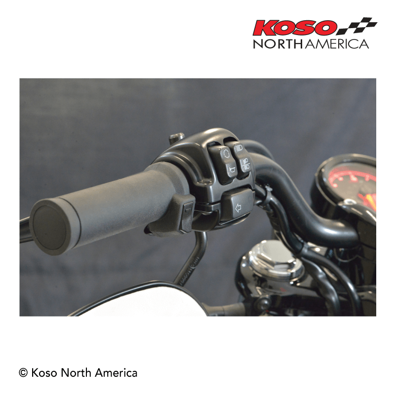 Koso Apollo-X manopole riscaldate per Harley-Davidson