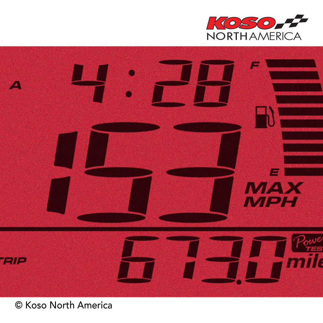 Koso RX-2N cruscotto multifunzione 20000 giri GP Style