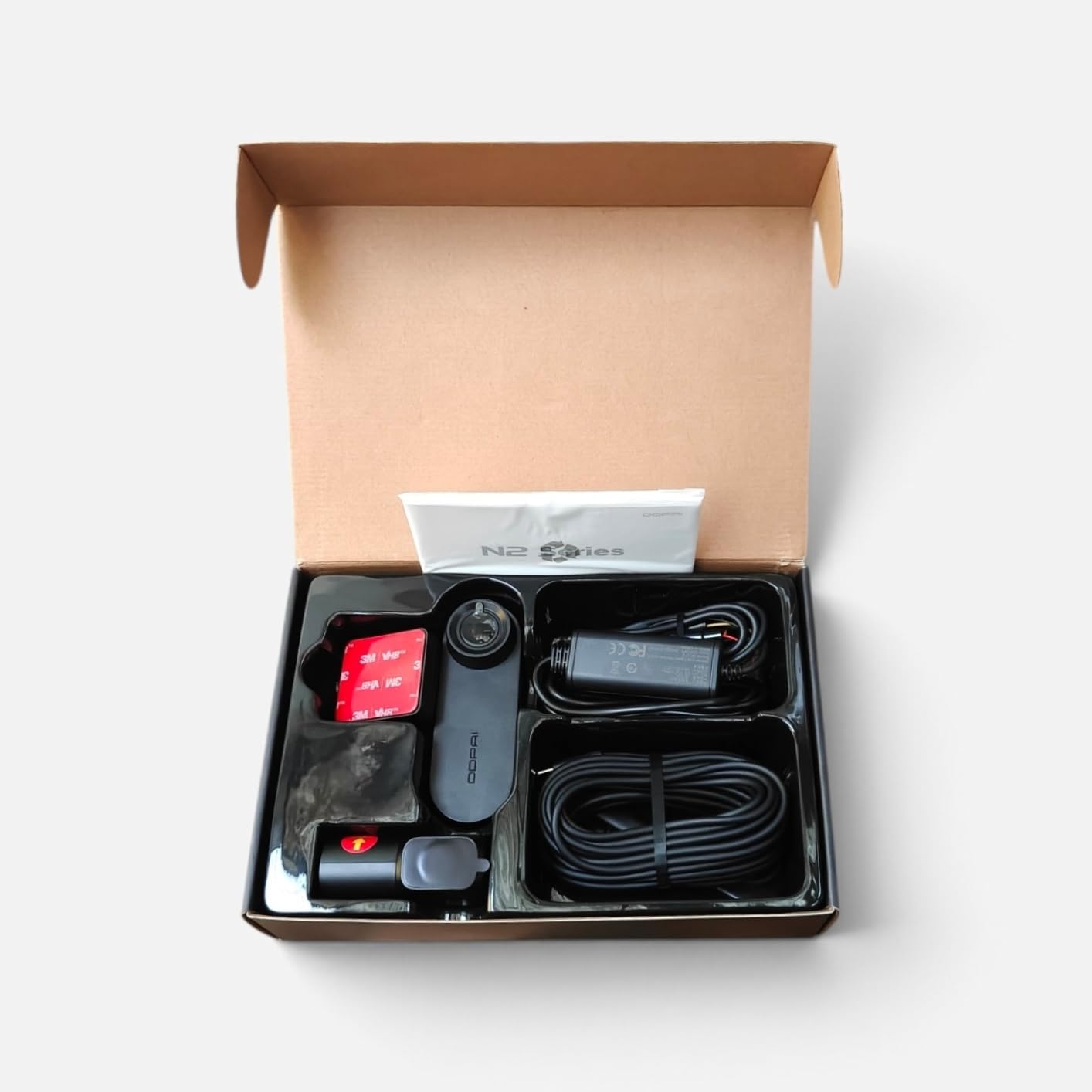 DDPAI N2 Dual dashcam auto 2.5K+1080P visione notturna