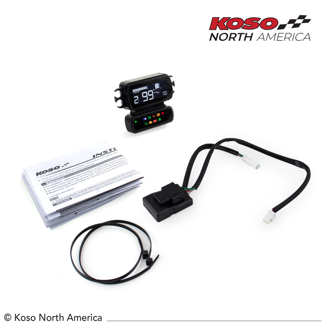 Koso D2 strumento multifunzione Harley Baggers 2014-2023