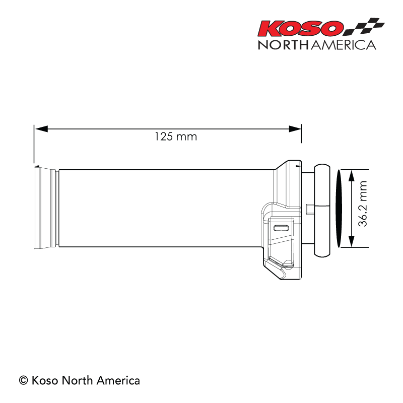 Koso Apollo-X manopole riscaldate per Harley-Davidson