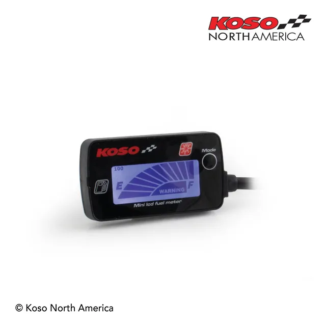 Koso Mini indicatore benzina LCD moto