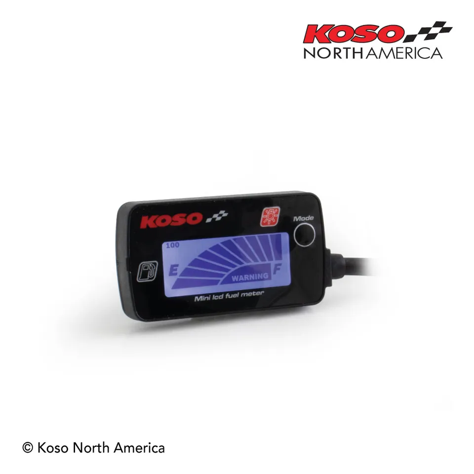Koso Mini indicatore benzina LCD moto
