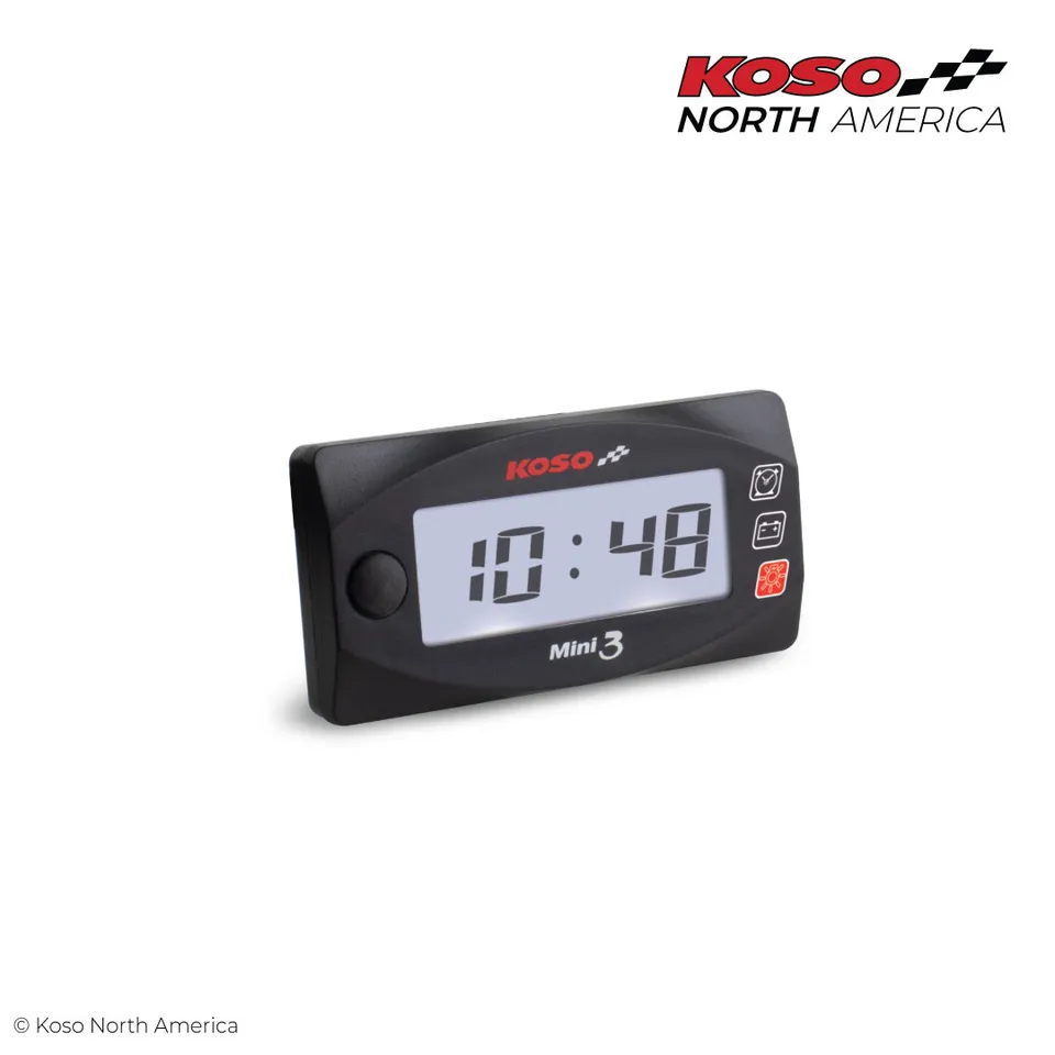 Koso Mini 3 orologio voltmetro compatto 12V