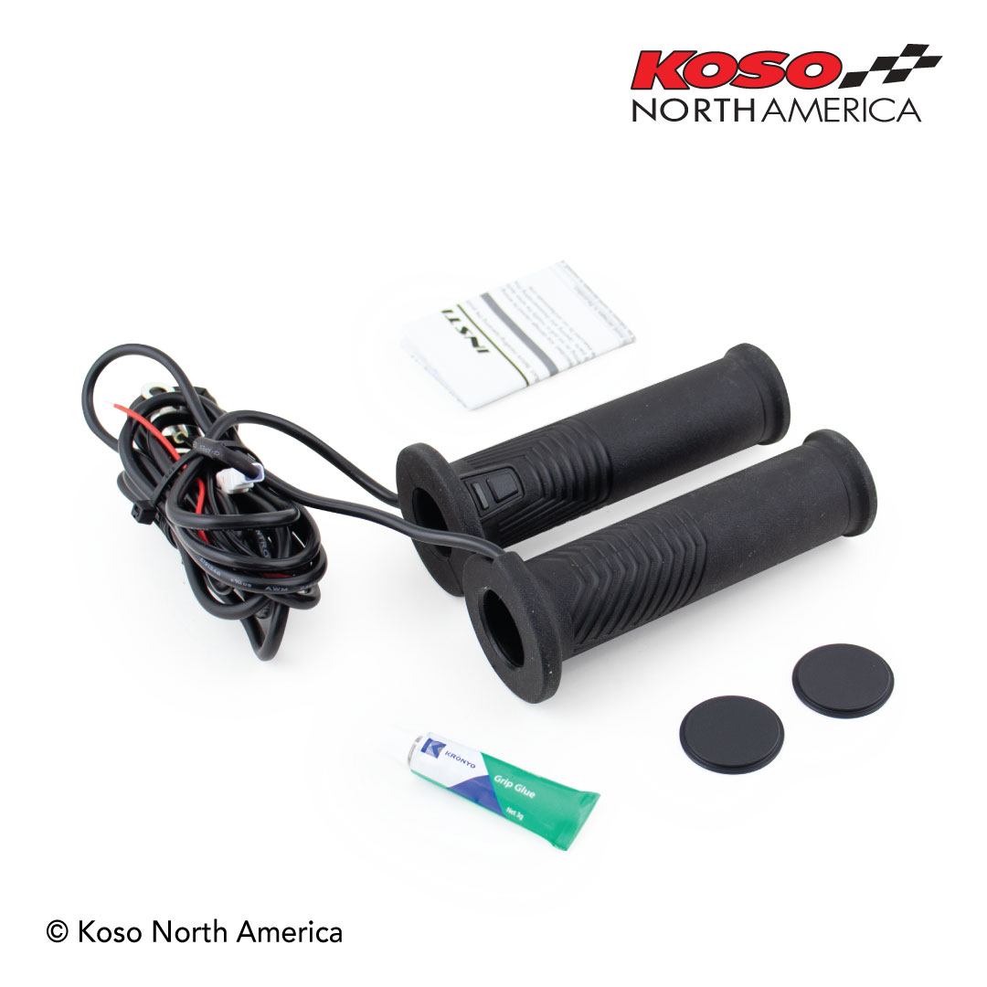Koso Artemis manopole riscaldate 120mm 5 livelli