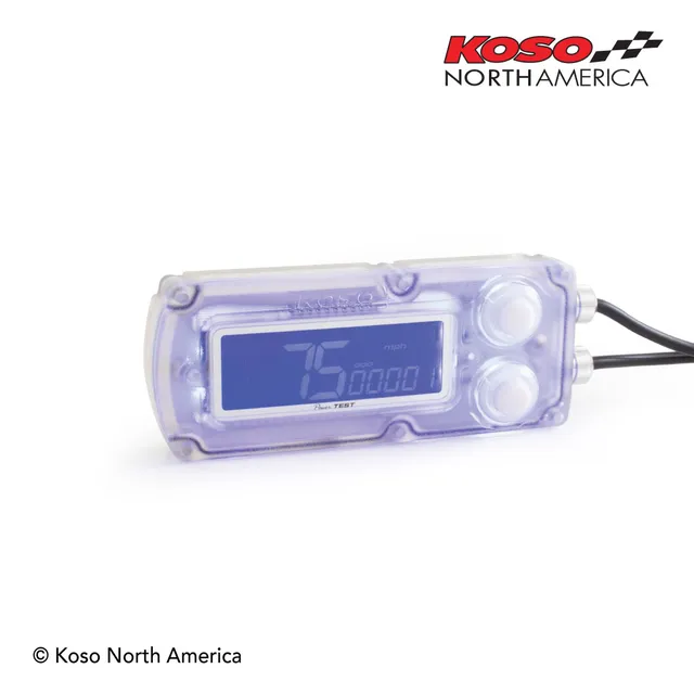 Koso Power Test tachimetro racing drag race