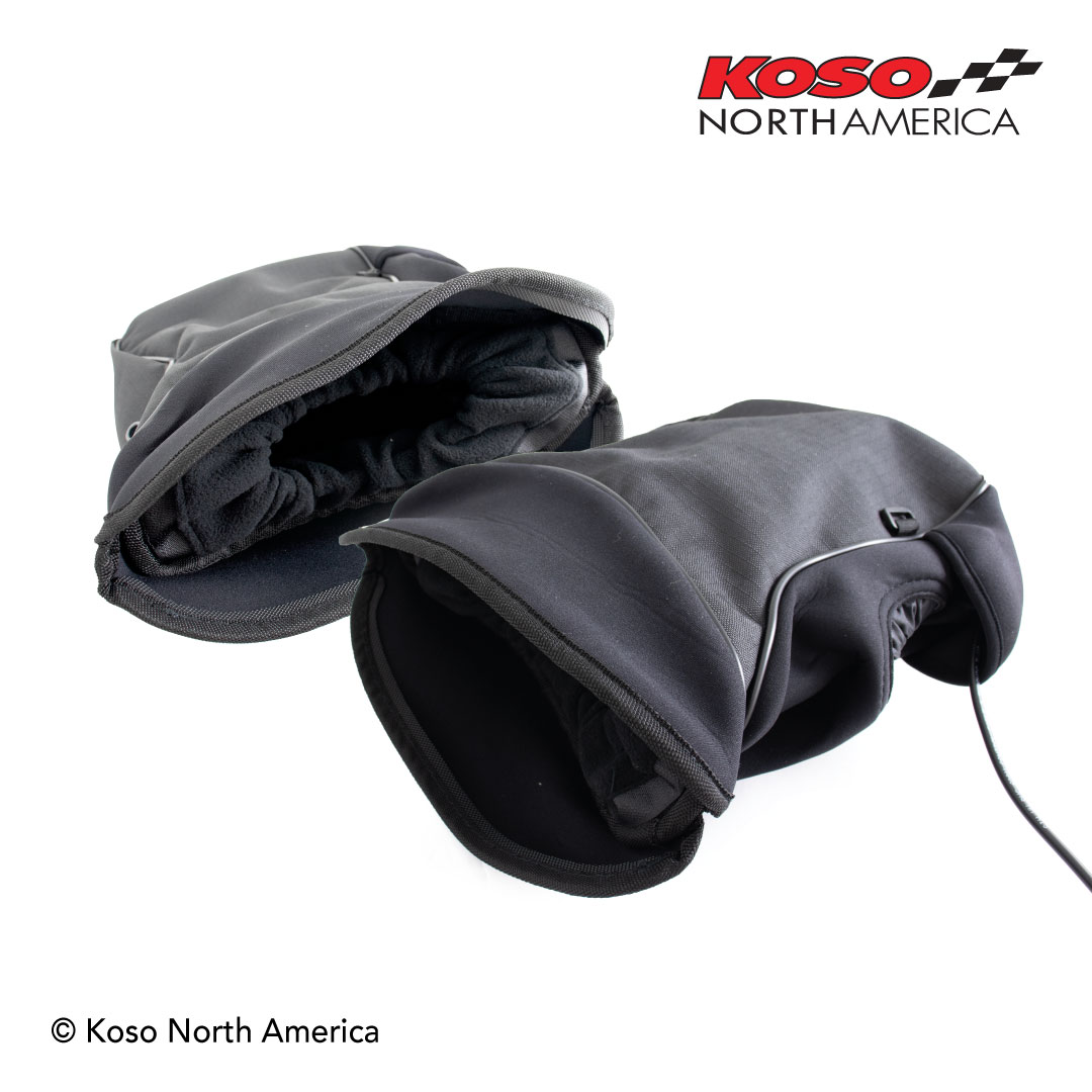 Koso guanti riscaldati impermeabili invernali moto