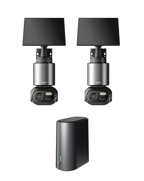 Botslab H200 telecamera sorveglianza 4K kit 2 solare 32GB