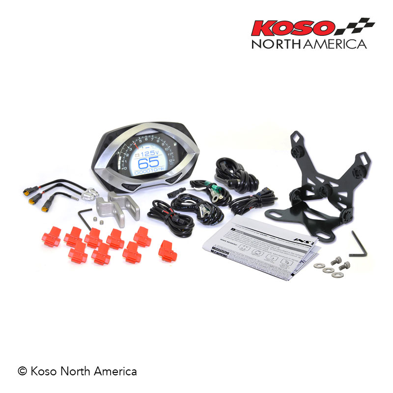 Koso RXF contachilometri multifunzione TFT universale