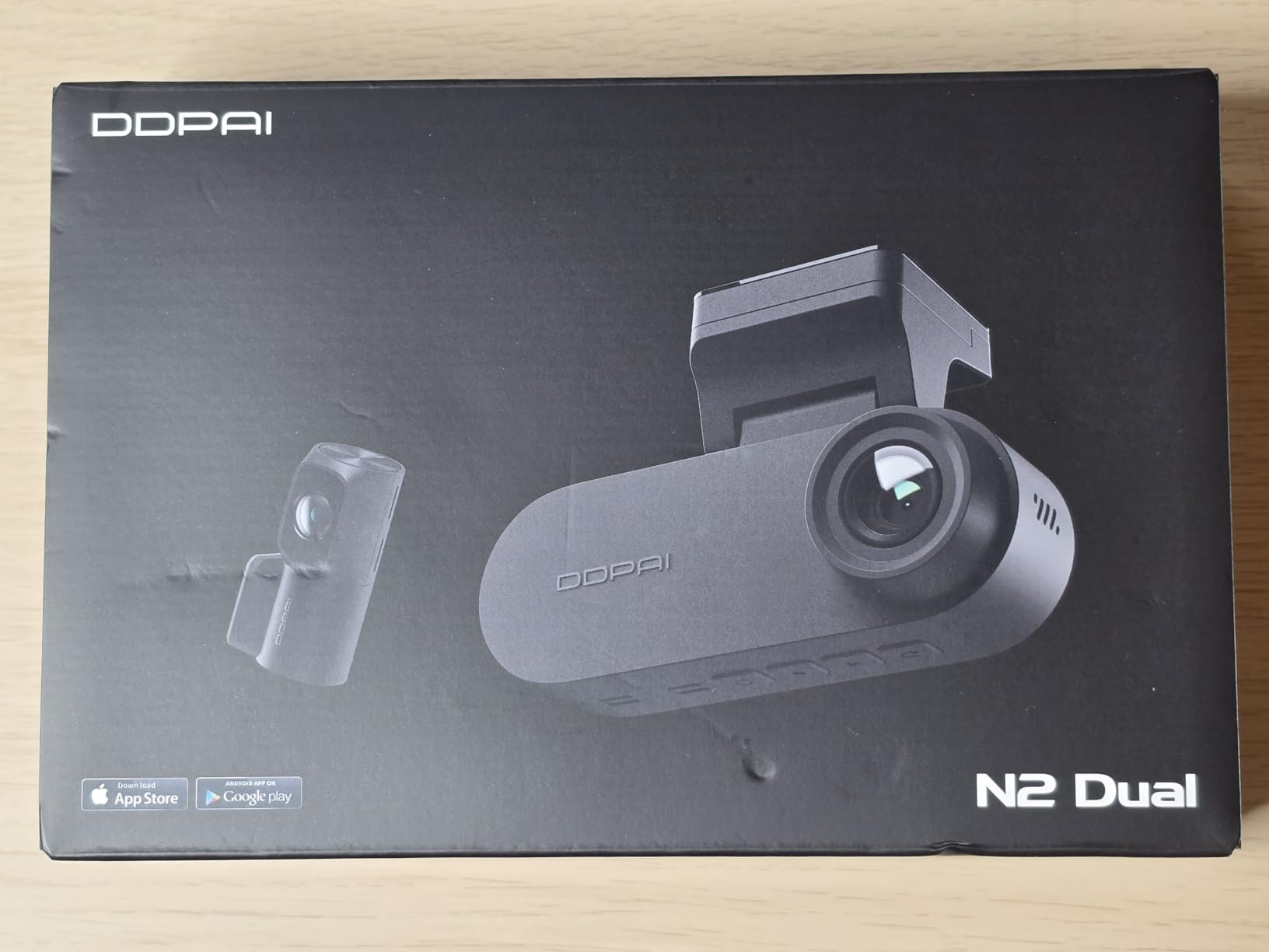 DDPAI N2 Dual dashcam auto 2.5K+1080P visione notturna
