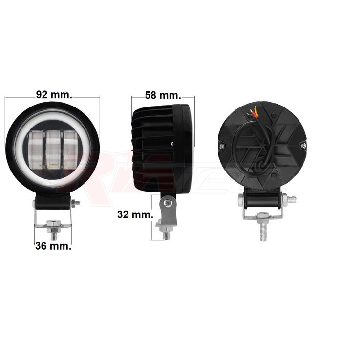 Riatec MOD2536 faretti a LED 12V montaggio diretto