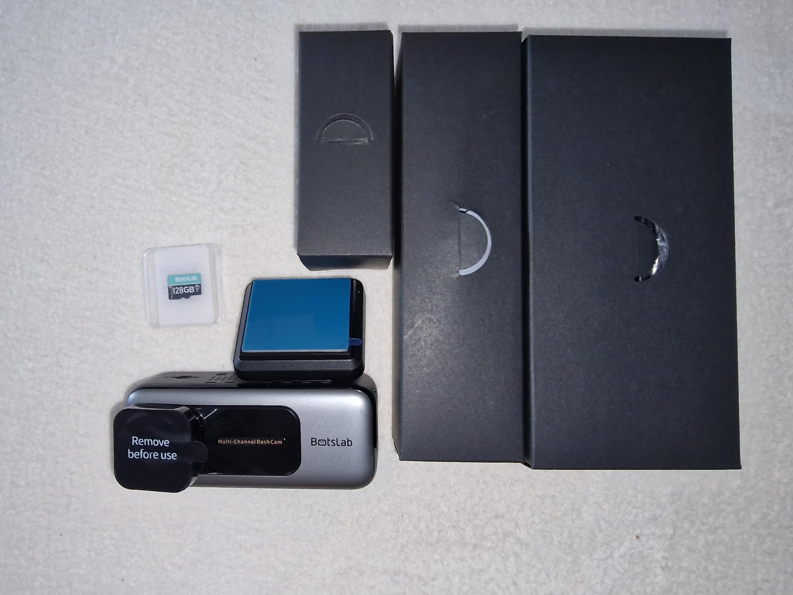 Botslab G980H dash cam 3 canali 4K controllo vocale