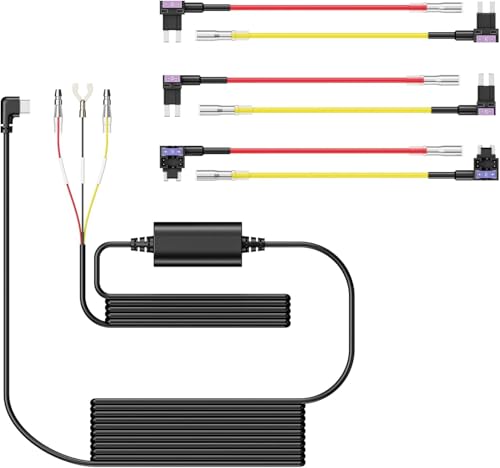 Botslab Kit Hardwire dashcam USB-C Tipo-C parcheggio