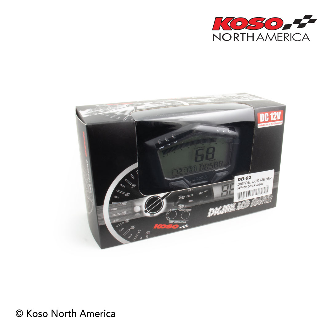 Koso DB-02 contachilometri LCD off-road enduro e quad