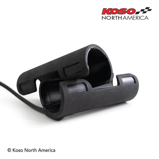 Koso X-Claws manopole riscaldate clip-on 12V Hi-Lo universali
