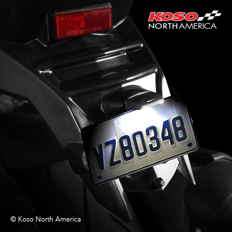 Koso Blade luce targa LED 12V compatta