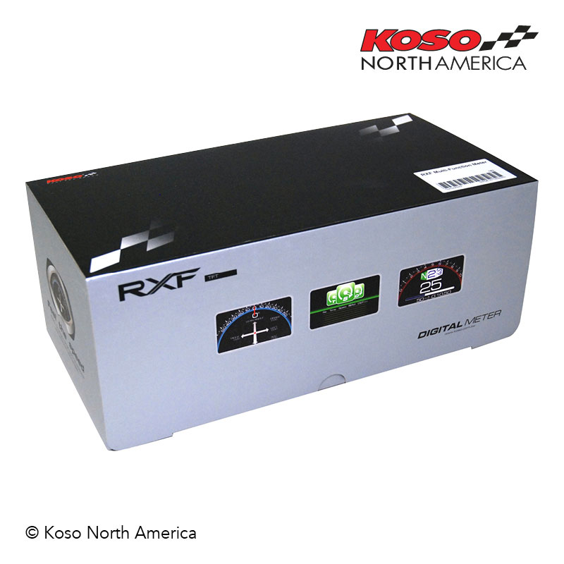Koso RXF contachilometri multifunzione TFT universale